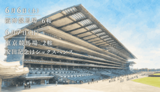 【最新】武豊6月6日・7日騎乗馬確定版【安田記念】